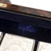 Close up of the velvet lining