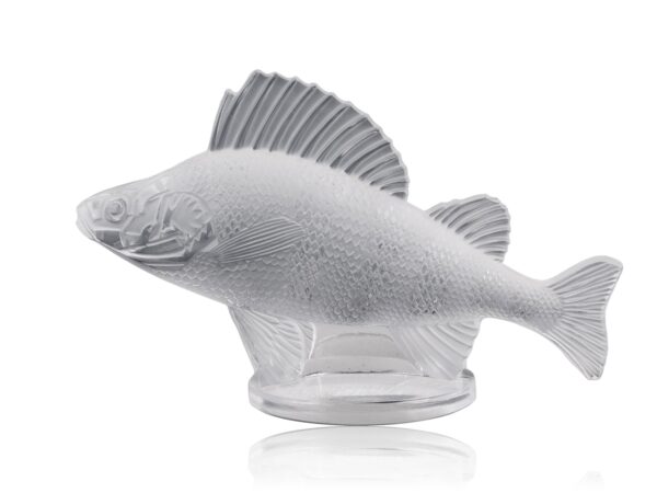 Overview of the Rene Lalique Perch Fish Car Mascot