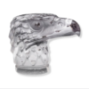 It is our pleasure to present a stunning creation of Rene Lalique’s – Model number #1138, a Magnificent Eagle Car Mascot. Presented in a luxurious clear finish with a mild amethyst tint, this René Lalique "Tete D'Aigle" Mascot is a work of art. Inscribed above the base is the following mark: "R Lalique" “Tete D'Aigle”, also known as “Eagle Head”