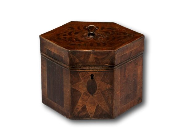 Overview of the Tinware tea caddy