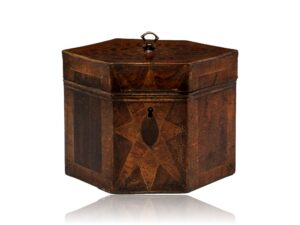 Overview of the Tinware tea caddy