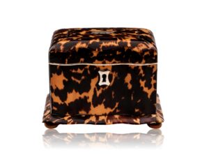 Overview of the Tortoiseshell Tea Caddy