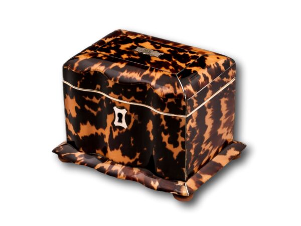 Front of the Tortoiseshell Tea Caddy