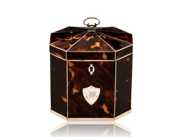 Overview of the Tortoiseshell Tea Caddy