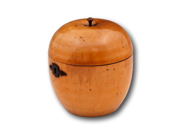 Side of the Georgian Fruit Tea Caddy