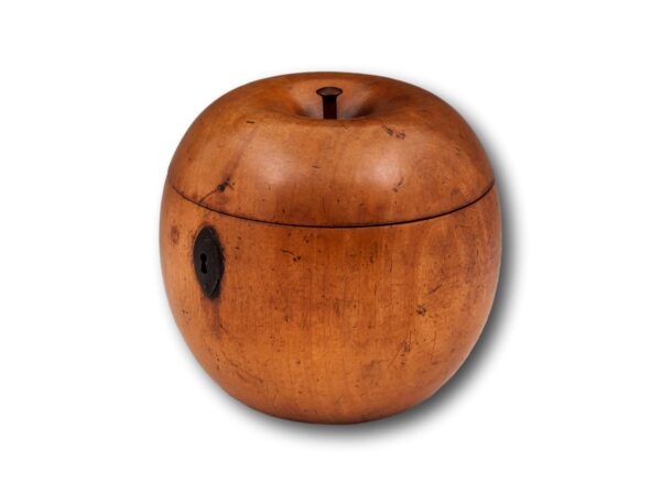 Overview of the Georgian Apple Tea Caddy