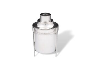 Overview of the Sterling Silver Tea Caddy