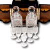Decanters and glasses removed from the box
