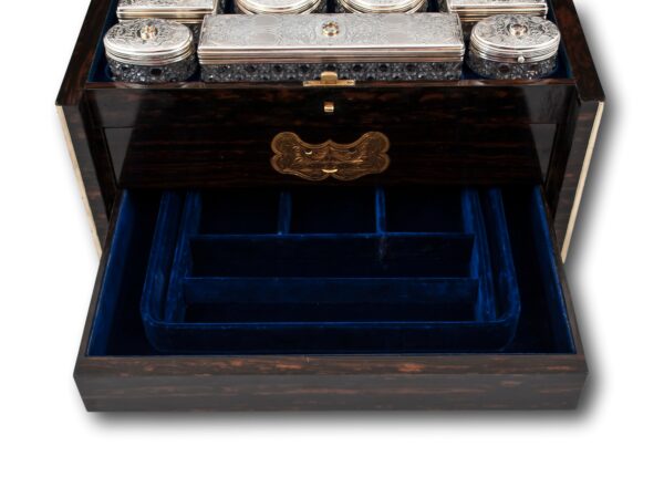 View of the first secret drawer