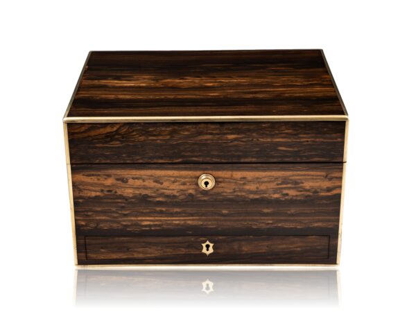 Overview of the Coromandel Jewellery Box by Halstaff & Hannaford