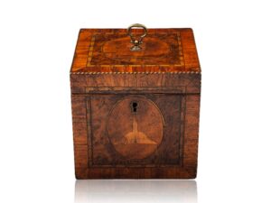 Overview of the Georgian Masonic Tea Caddy