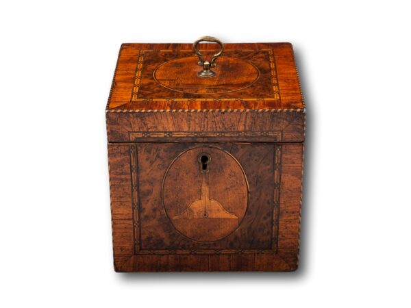 Overview of the Georgian Masonic Tea Caddy