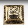 Boulle Tortoiseshell & Brass Inkwell - Image 3