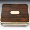 Antique Brass Bound Jewellery Box - Image 2