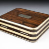 Antique Brass Bound Jewellery Box - Image 5