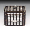 Antique Harlequin Tea Chest