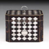 Antique Harlequin Tea Chest - Image 2