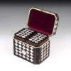 Antique Harlequin Tea Chest - Image 8