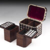 Antique Harlequin Tea Chest - Image 9