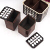 Antique Harlequin Tea Chest - Image 10