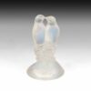 Lalique Opalescent Deux Tourterelles / Lovebirds