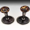 William Comyns Tortoiseshell and Silver Desk Set - Image 2