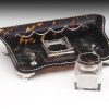 William Comyns Tortoiseshell and Silver Desk Set - Image 10