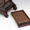Rosewood Lyre Antique Tea Caddy - Image 10