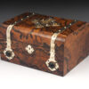 Antique Walnut Games Box - Image 5