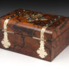 Antique Walnut Games Box - Image 6