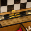 Antique Walnut Games Box - Image 9
