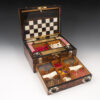 Antique Walnut Games Box - Image 10