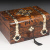 Antique Walnut Games Box - Image 18