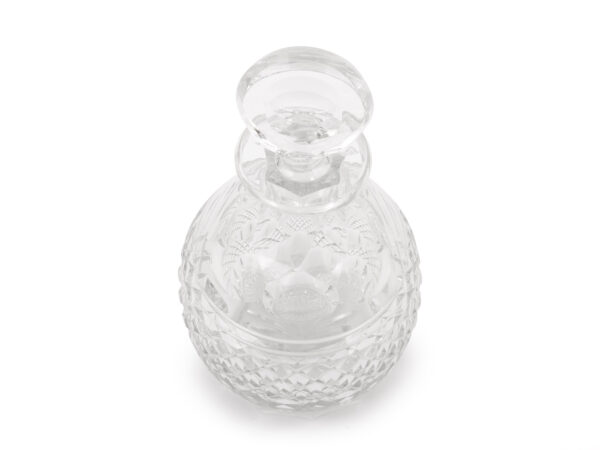 Harrods Decanter top down view