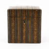 Scottish Mauchline Ware Tea Caddy eye level image