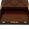 Cased coromandel writing lower storage space