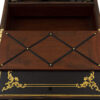 Cased coromandel writing upper storage space