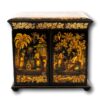 Front of the Japanned Chinoiserie Sewing Cabinet