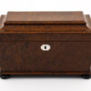 amboyna tea chest front upper view