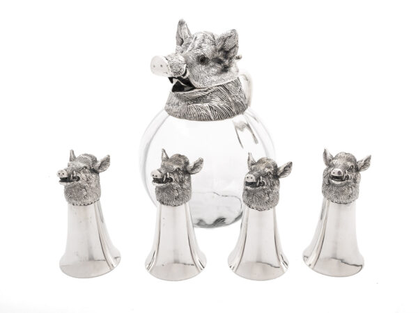 Boar Decanter by Valenti