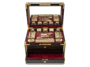 Asprey Vanity Box with gilt interior