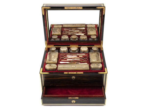 Asprey Vanity Box with gilt interior