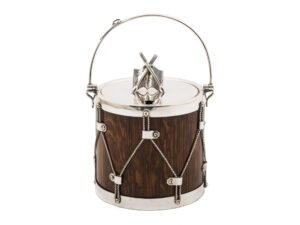 Military drum biscuit barrel main image