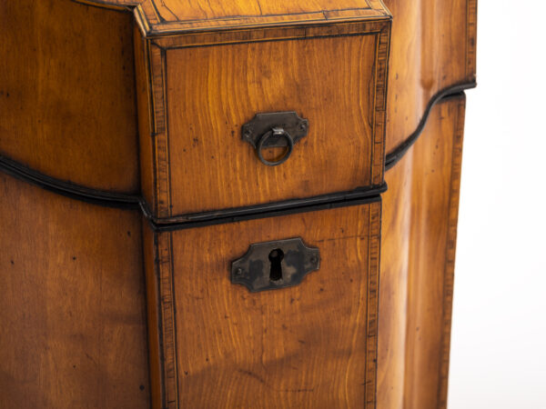 Satinwood Knife Box close up