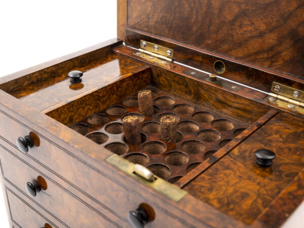 Walnut Humidor close up