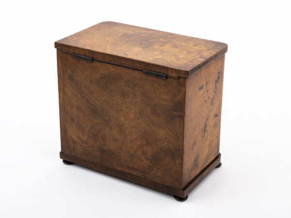 Walnut Humidor rear angle