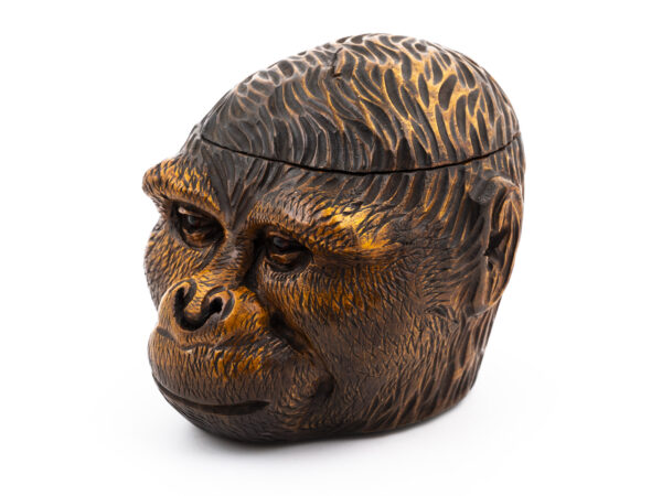 Black Forest Gorilla Head front angle