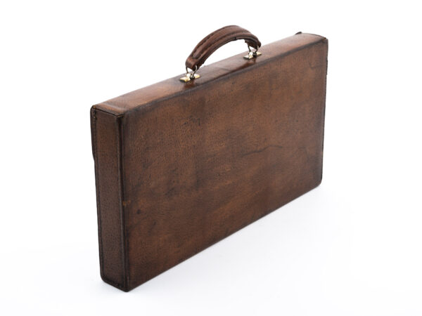 Leather Bootlegger Case rear view