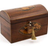 Conch Shell Tea Caddy with key