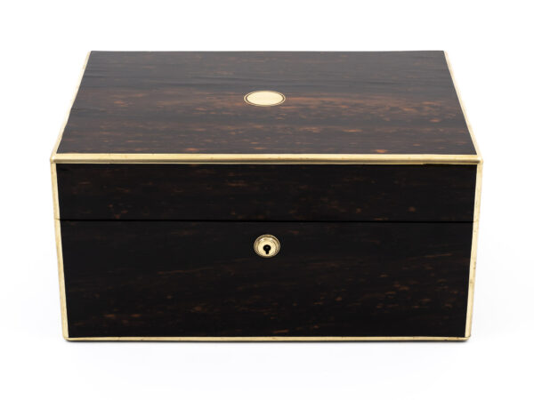 Coromandel Jewellery Box front upper view